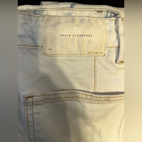 White & Blue Tie Dye Jeans - Picture 9 of 10